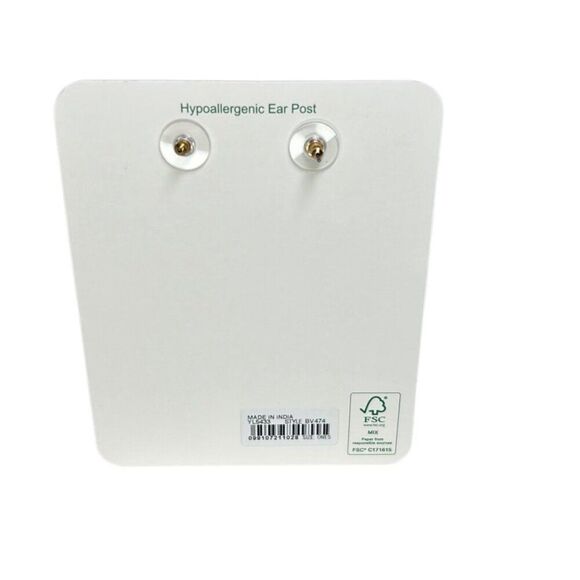 J Crew - “Faceted Tassel Earrings”, Gold Plated - NWT, One Size, Gold - Picture 7 of 7